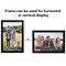 Americanflat Gallery-Style Picture Frame - Ideal Frame for Gallery Wall Display - Showcase Artwork, Prints, and Photos - Shatter Resistant Glass - Hanging Hardware with Drywall Anchor